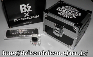 G-SHOCK B'z DW-5600 “LIMITED MODEL”（ブラック）