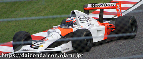 マクラーレン ホンダ MP4/6 日本GP優勝車